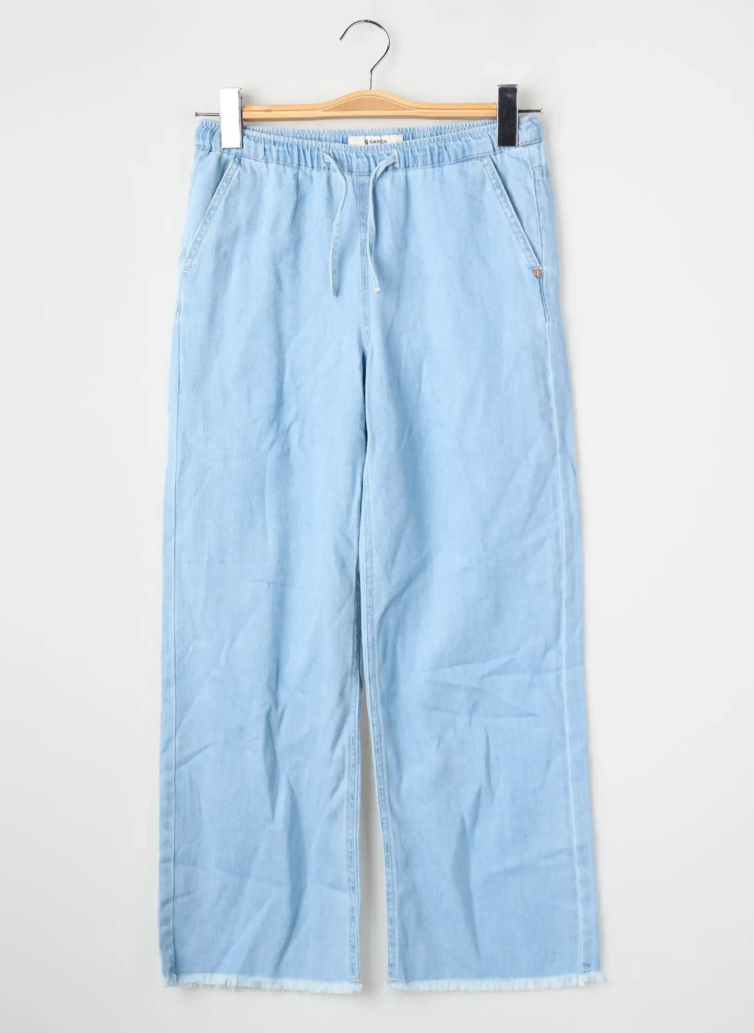 Jeans Coupe Droite Garcia Bleu