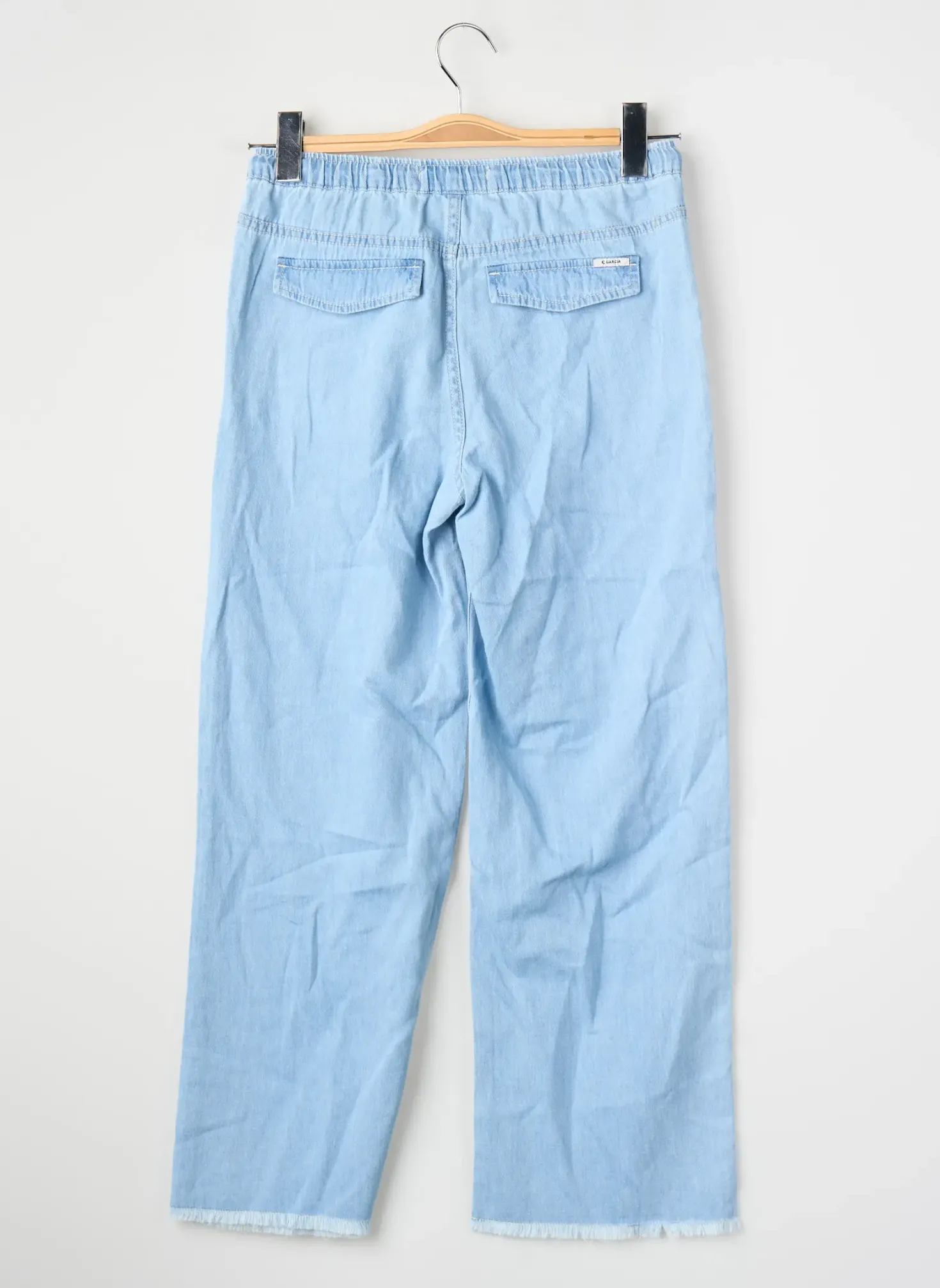 Jeans Coupe Droite Garcia Bleu
