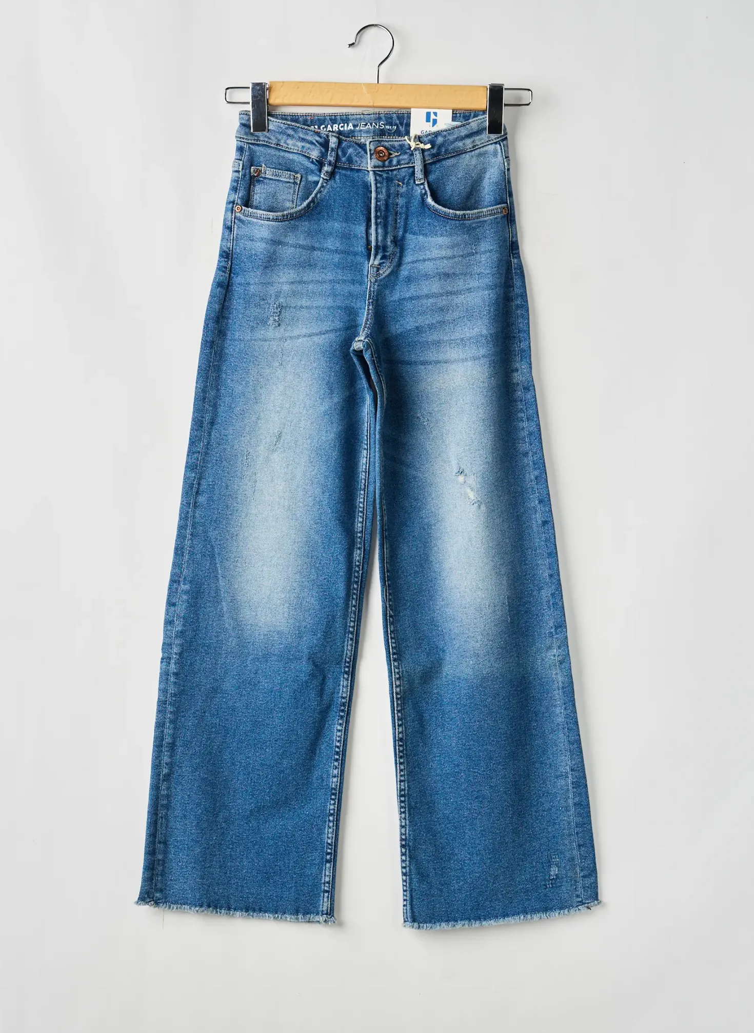 Jeans Coupe Droite Garcia Bleu