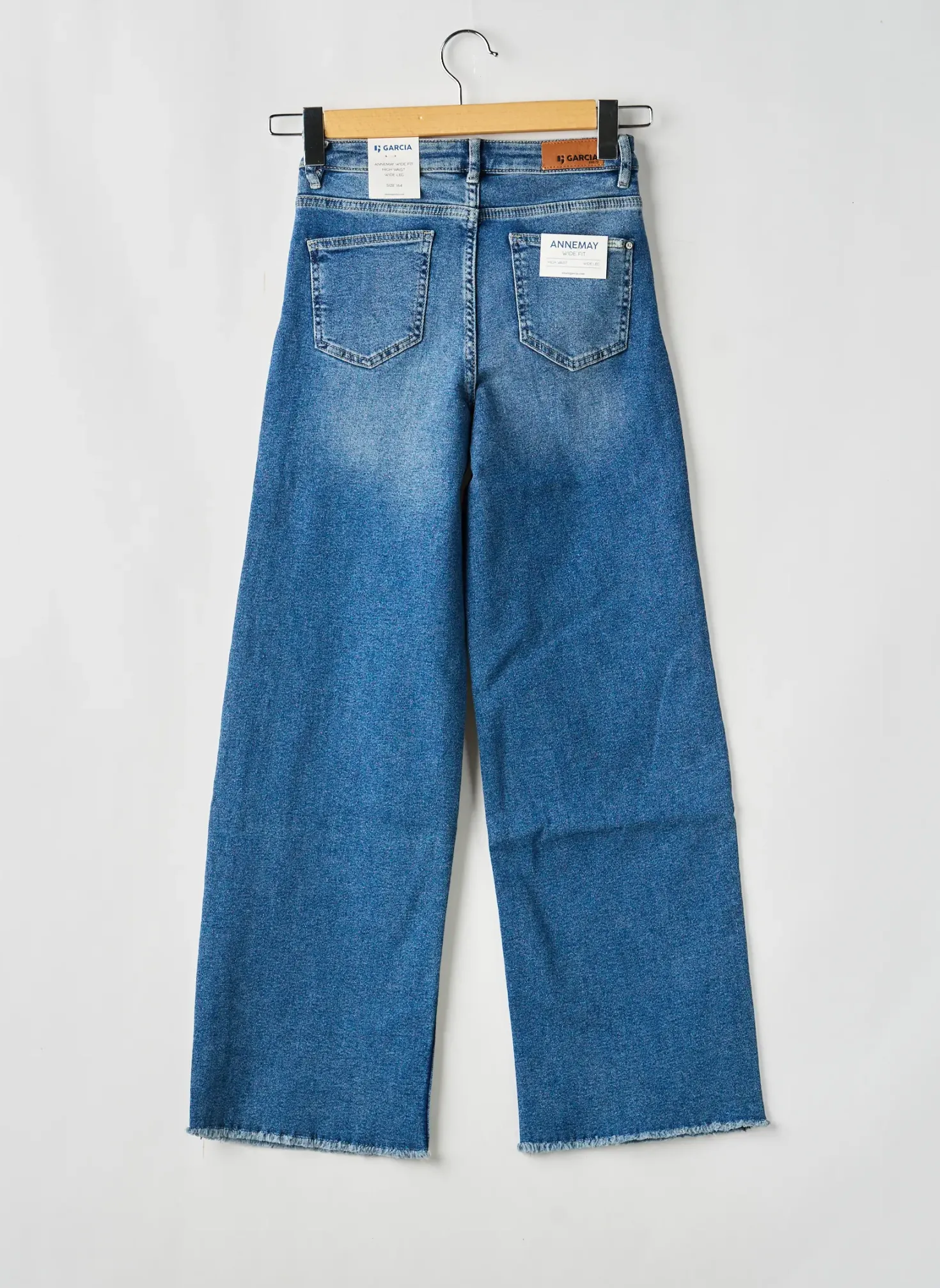 Jeans Coupe Droite Garcia Bleu