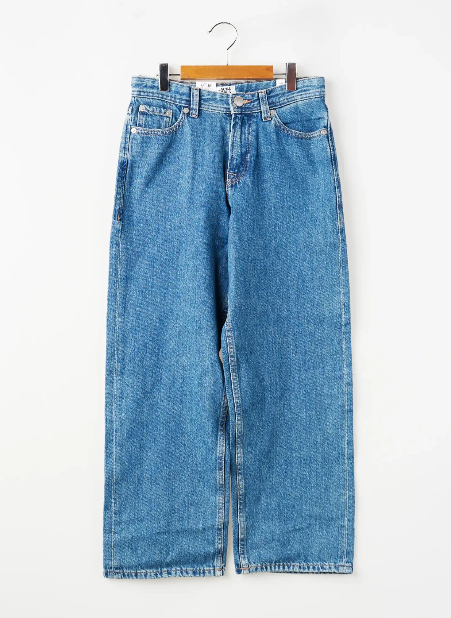 Jeans Coupe Droite Jack & Jones Bleu