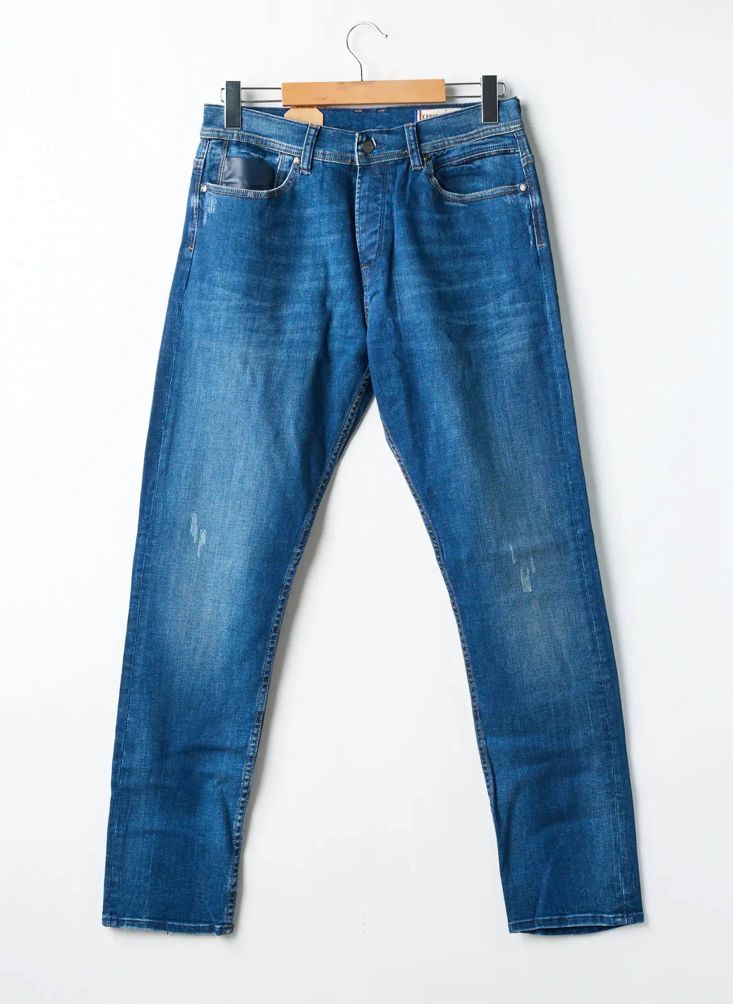 Jeans Coupe Droite Kaporal Bleu Taille Normale