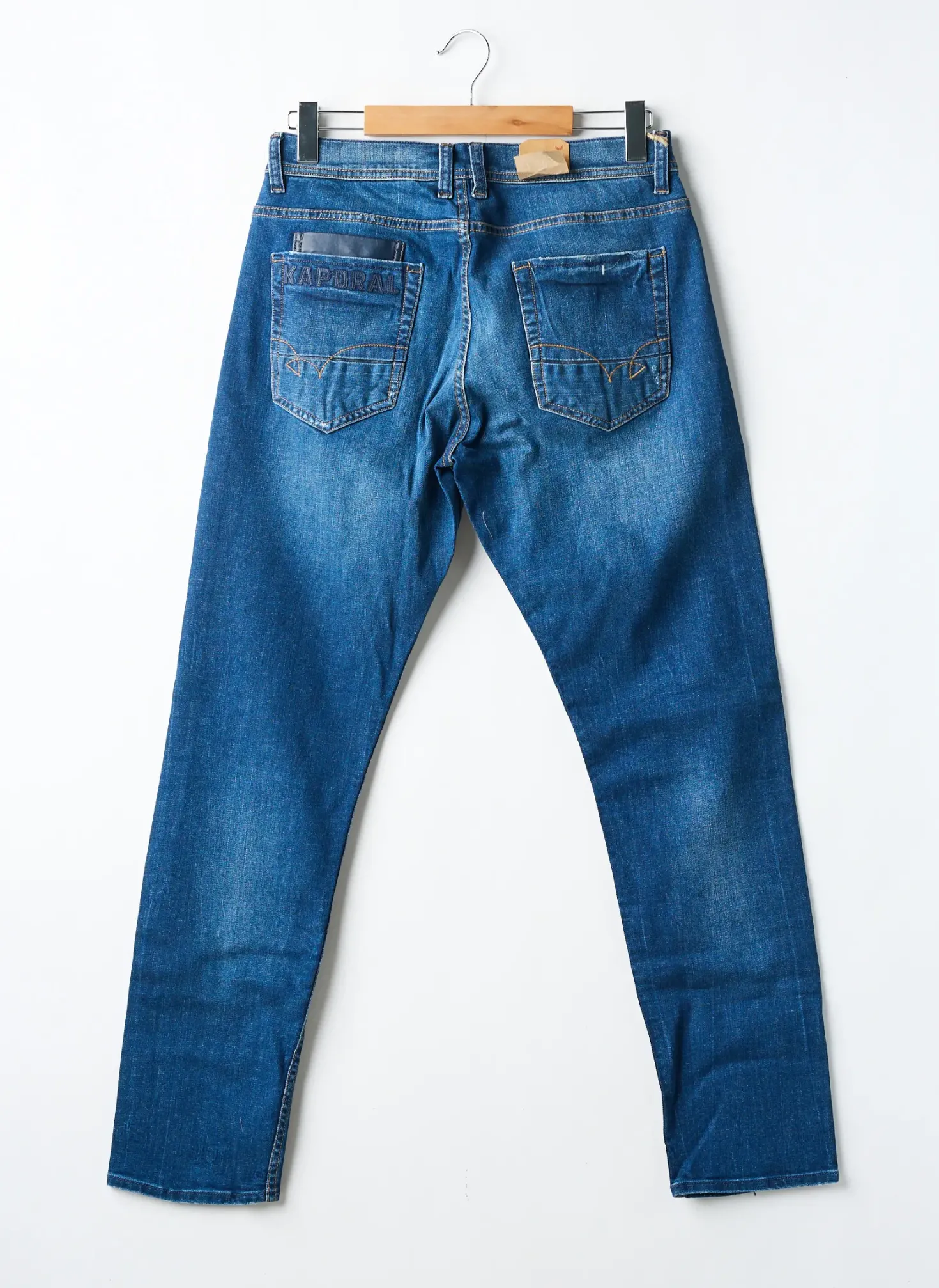 Jeans Coupe Droite Kaporal Bleu Taille Normale