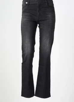 Jeans Coupe Droite Le Temps Des Cerises Noir