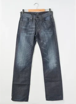 Jeans Coupe Droite Meltin'pot Bleu Taille Normale