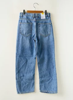 Jeans Coupe Droite Name It Bleu Taille Ajustable
