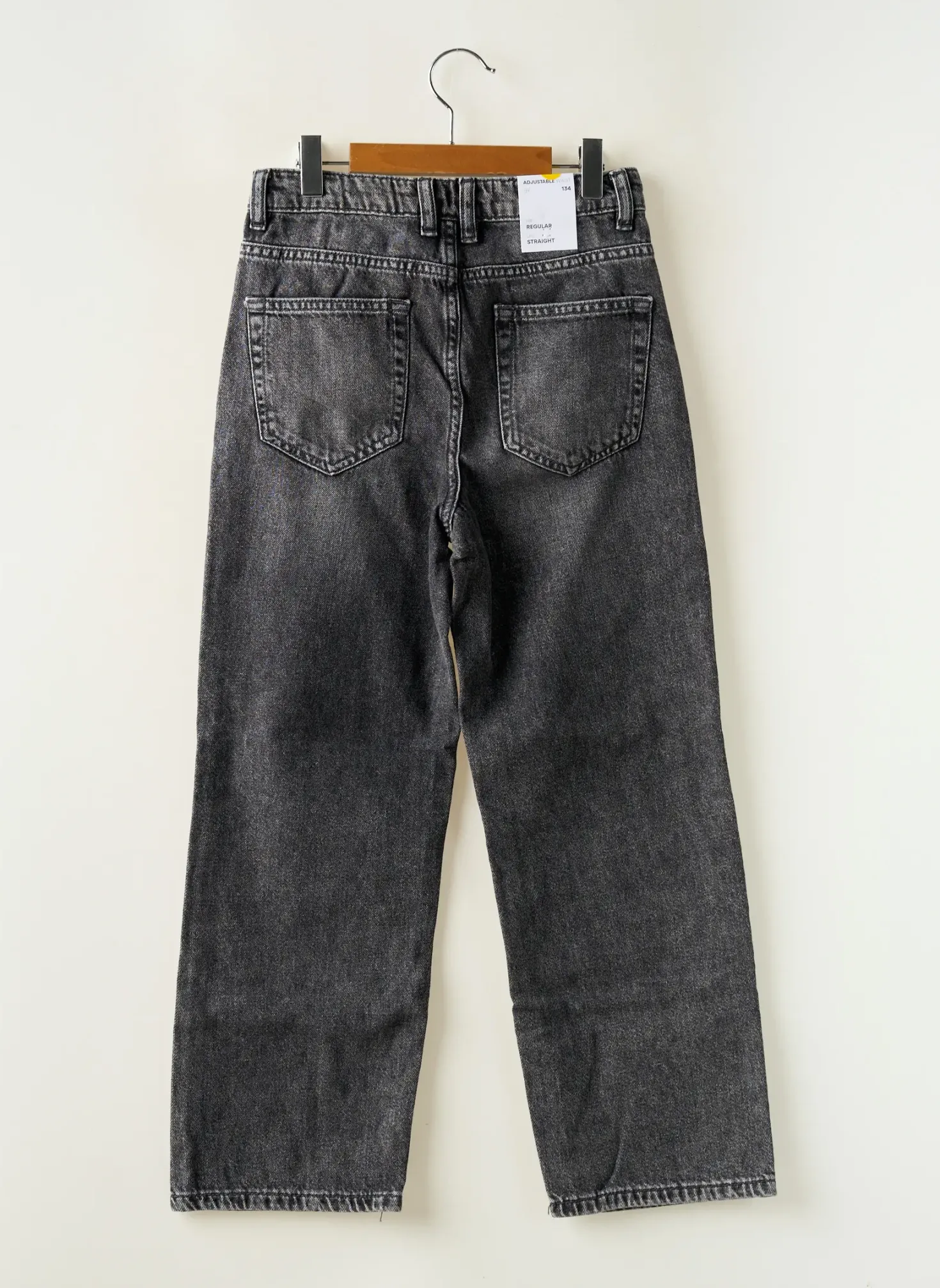Jeans Coupe Droite Name It Gris Taille Ajustable