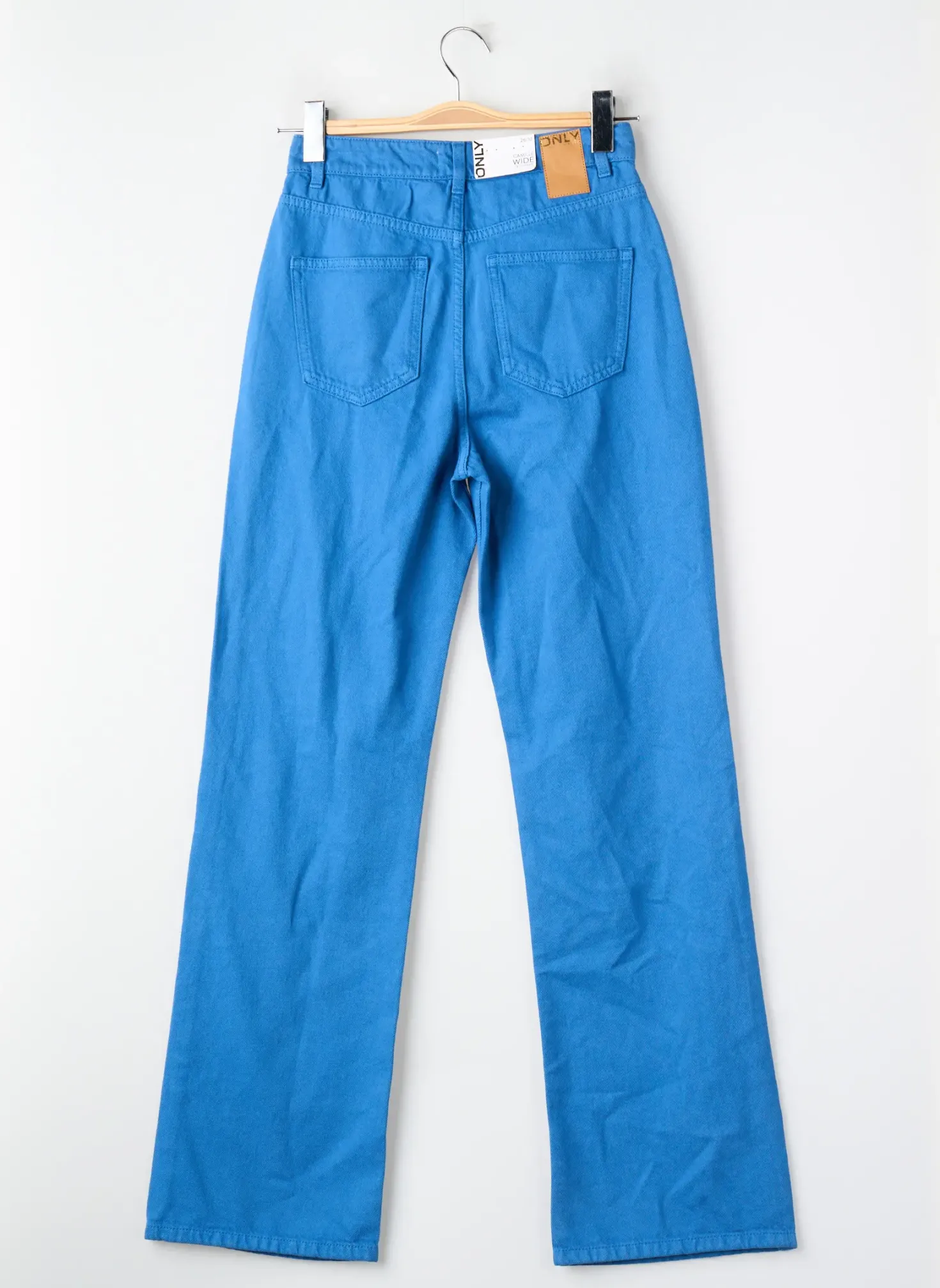 Jeans Coupe Droite Only Bleu