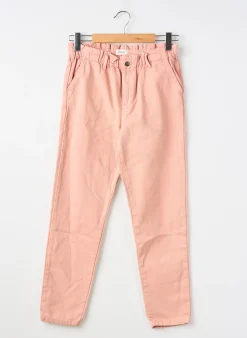 Jeans Coupe Droite Only Rose Taille Ajustable