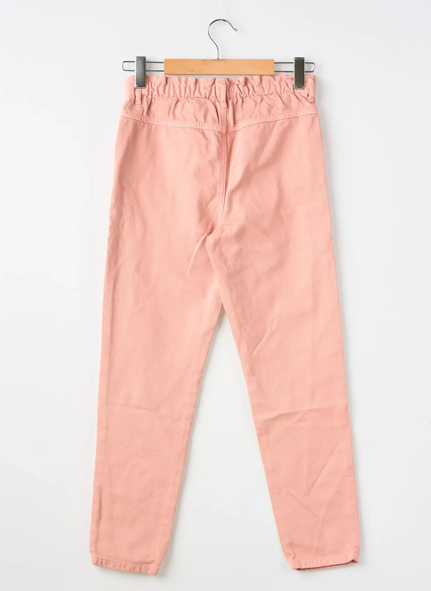 Jeans Coupe Droite Only Rose Taille Ajustable
