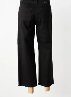 Jeans Coupe Droite Pako Litto Noir Taille Normale