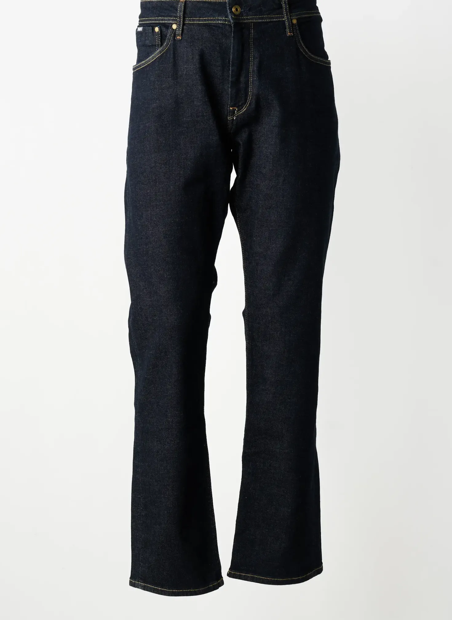 Jeans Coupe Droite Pepe Jeans Bleu Taille Normale
