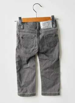 Jeans Coupe Droite 3 Pommes Gris