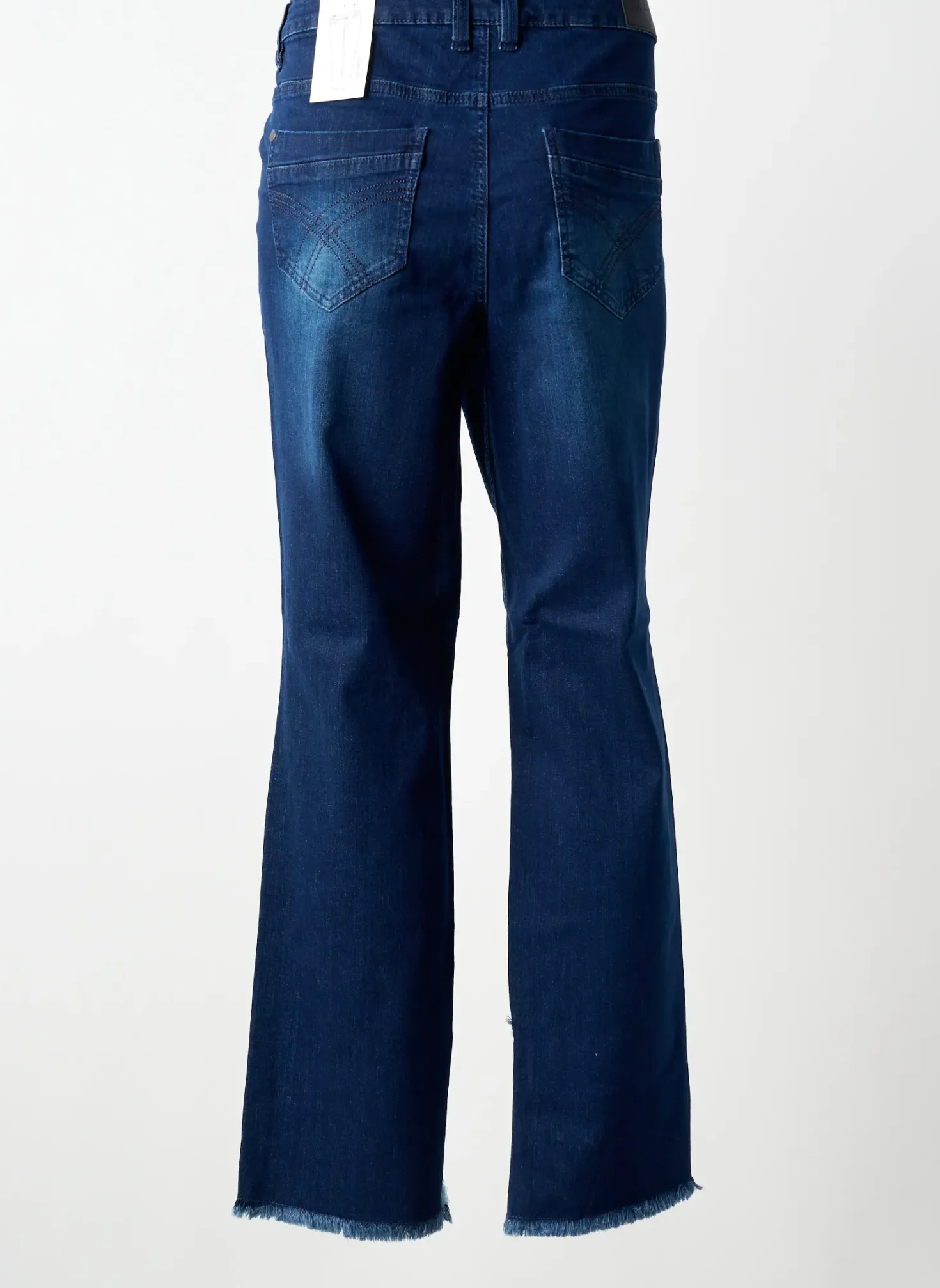 Jeans Coupe Droite Sheego Bleu Taille Normale