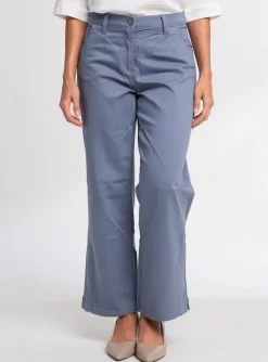 Jeans Coupe Droite Sheego Bleu Taille Normale