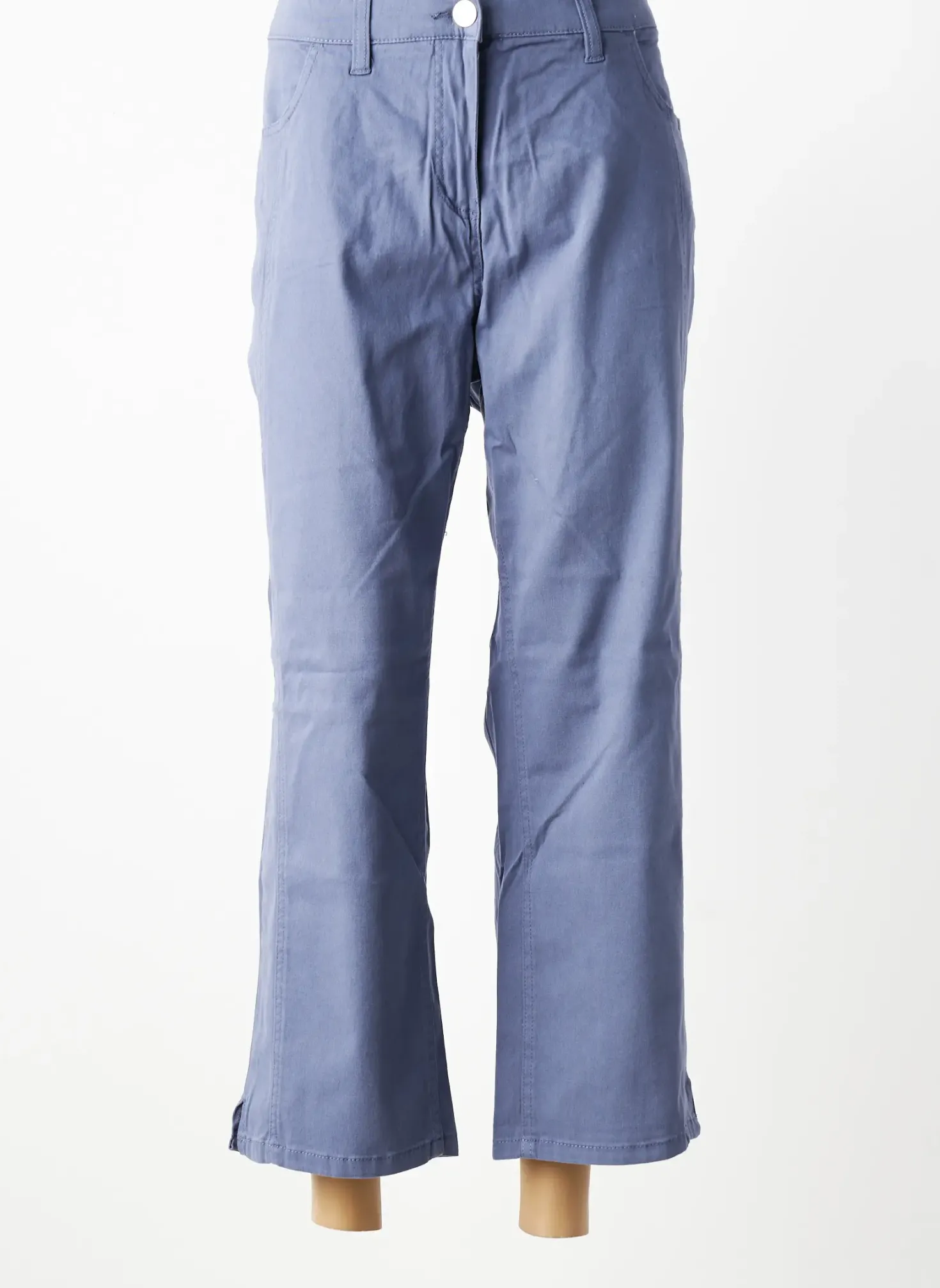 Jeans Coupe Droite Sheego Bleu Taille Normale