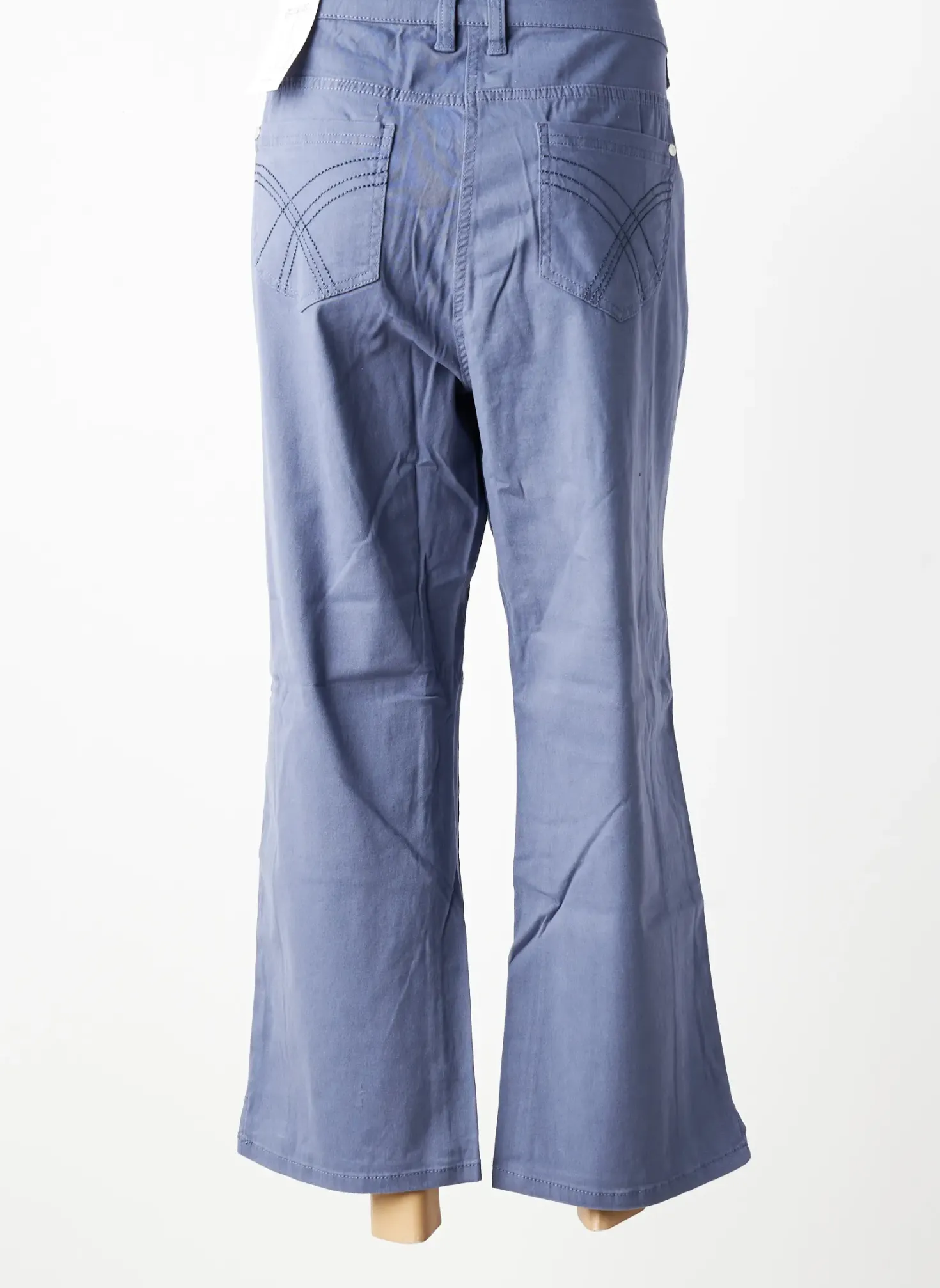 Jeans Coupe Droite Sheego Bleu Taille Normale