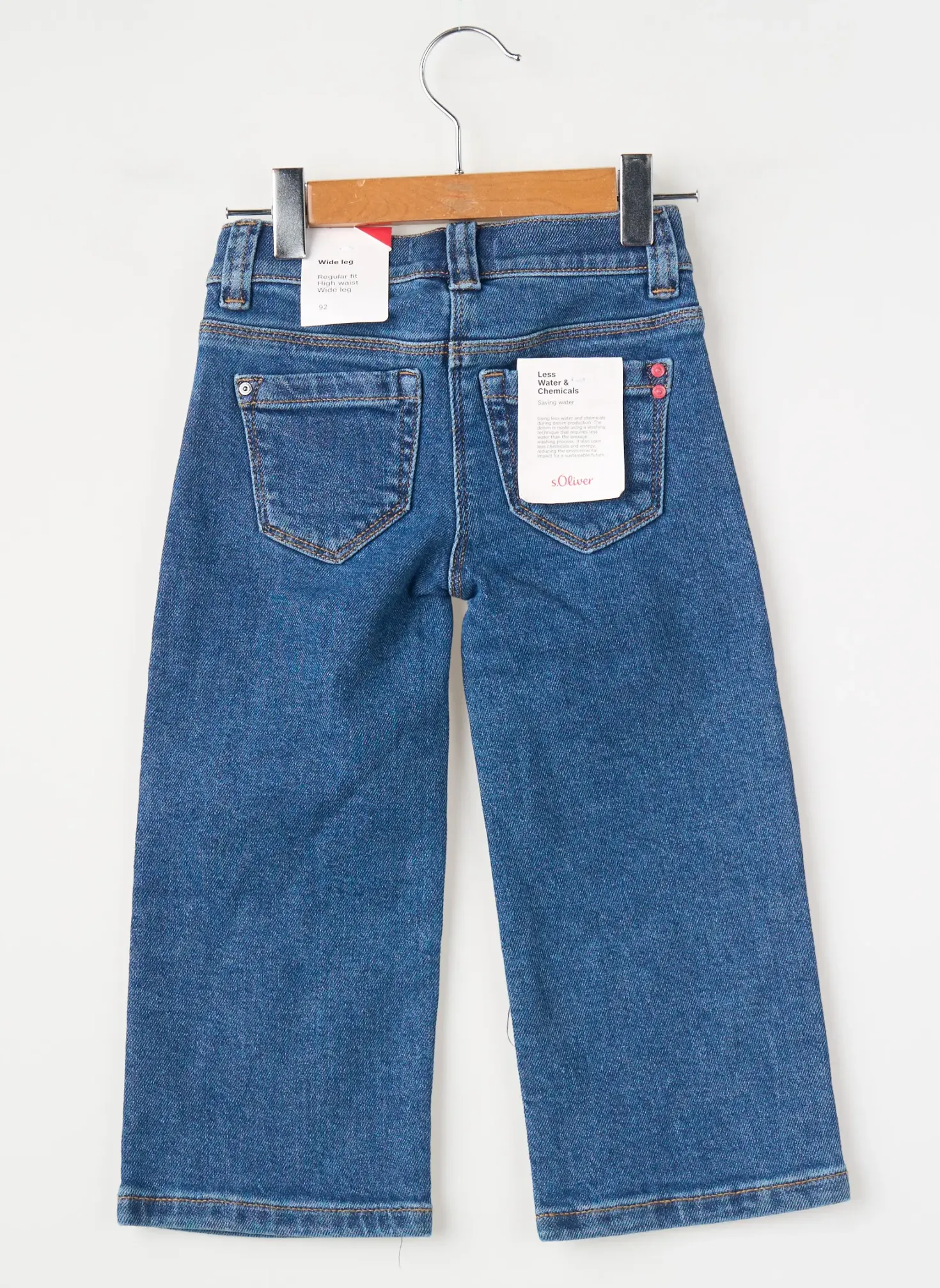 Jeans Coupe Droite S.oliver Bleu