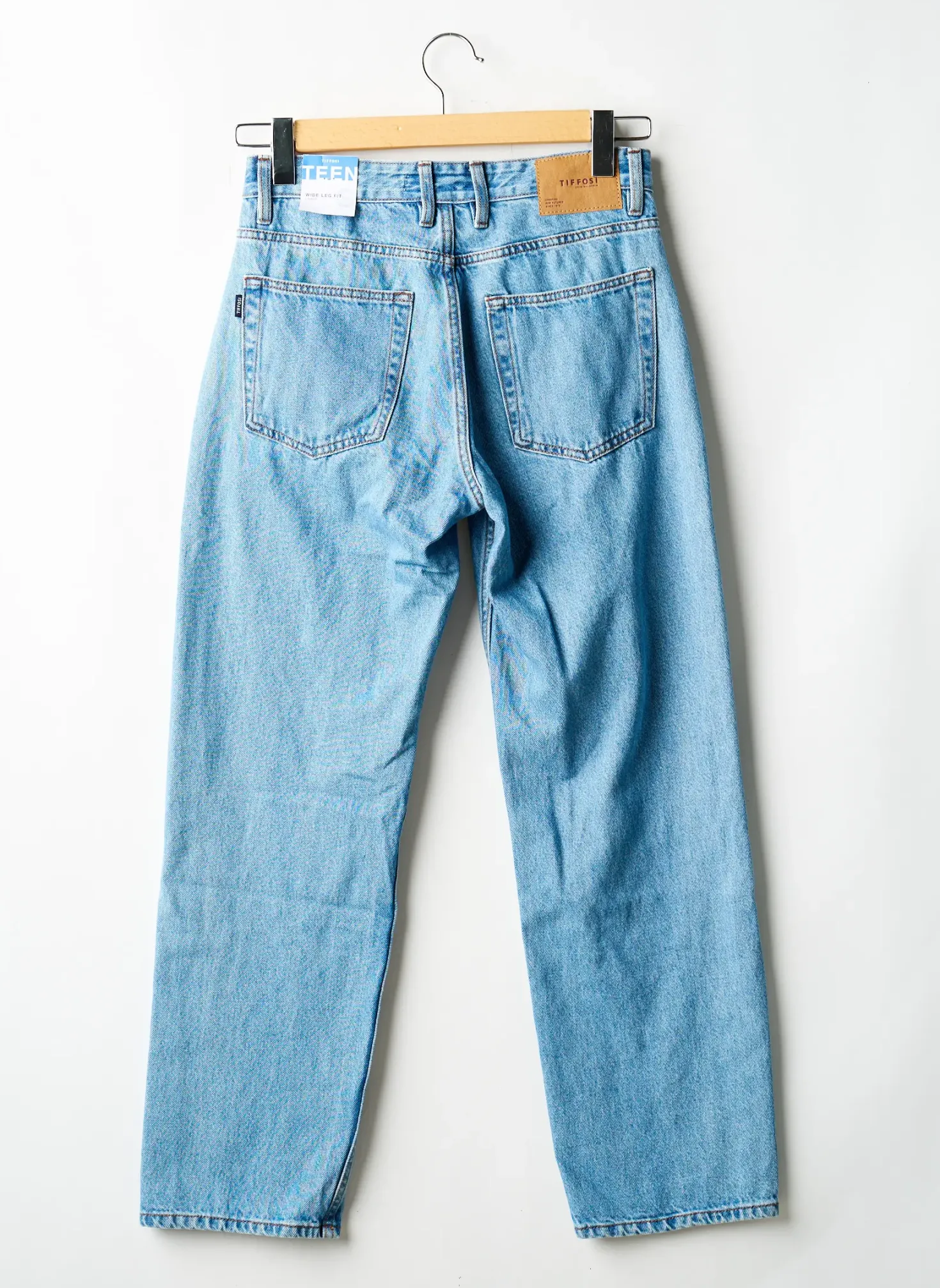 Jeans Coupe Droite Tiffosi Bleu