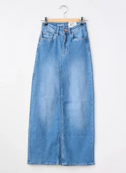 Jeans Coupe Large Garcia Bleu