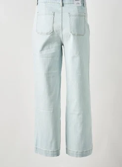Jeans Coupe Large Majolica Bleu Taille Normale