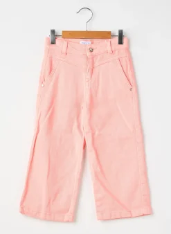 Jeans Coupe Large Mayoral Orange Taille Ajustable