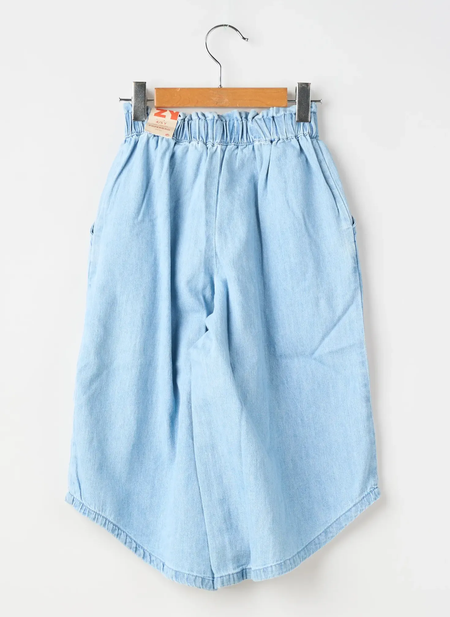 Jeans Coupe Large Zy Bleu Taille Ajustable