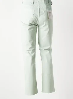 Jeans Coupe Slim Barmas Vert Taille Normale