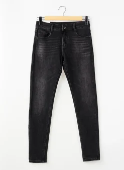 Jeans Coupe Slim Boy & Studio Noir