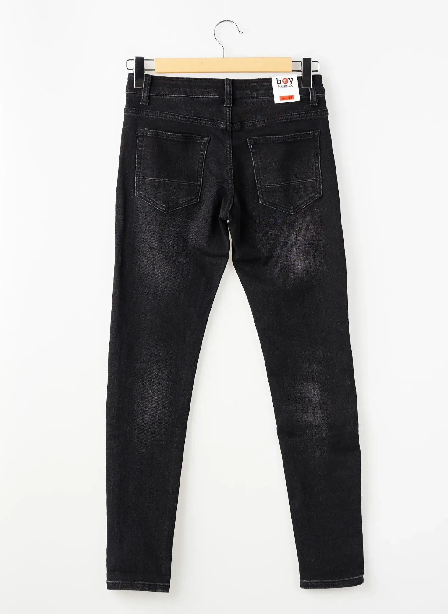 Jeans Coupe Slim Boy & Studio Noir