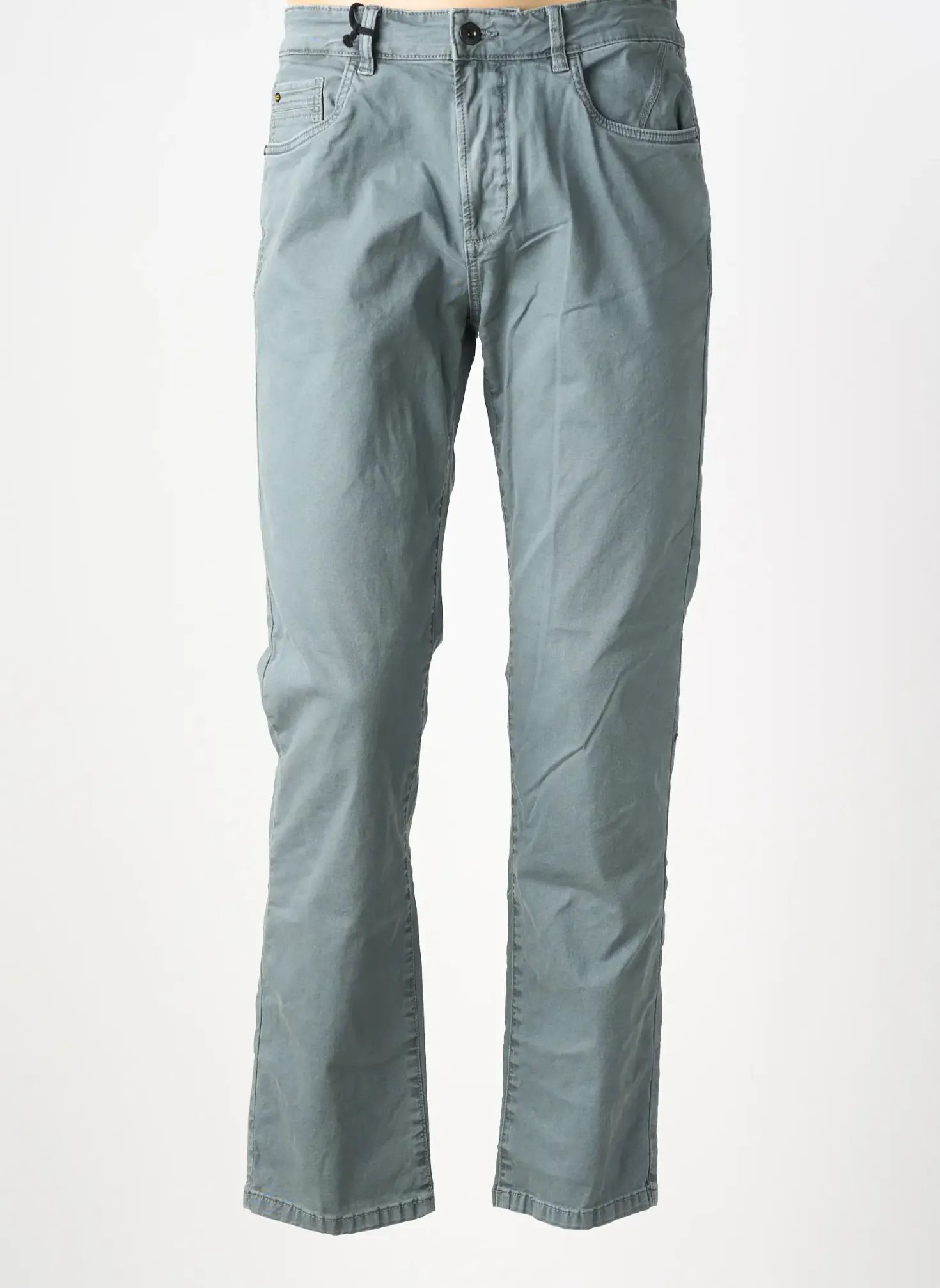 Jeans Coupe Slim Camel Active Gris Taille Normale
