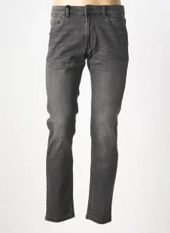 Jeans Coupe Slim Camel Active Gris Taille Normale