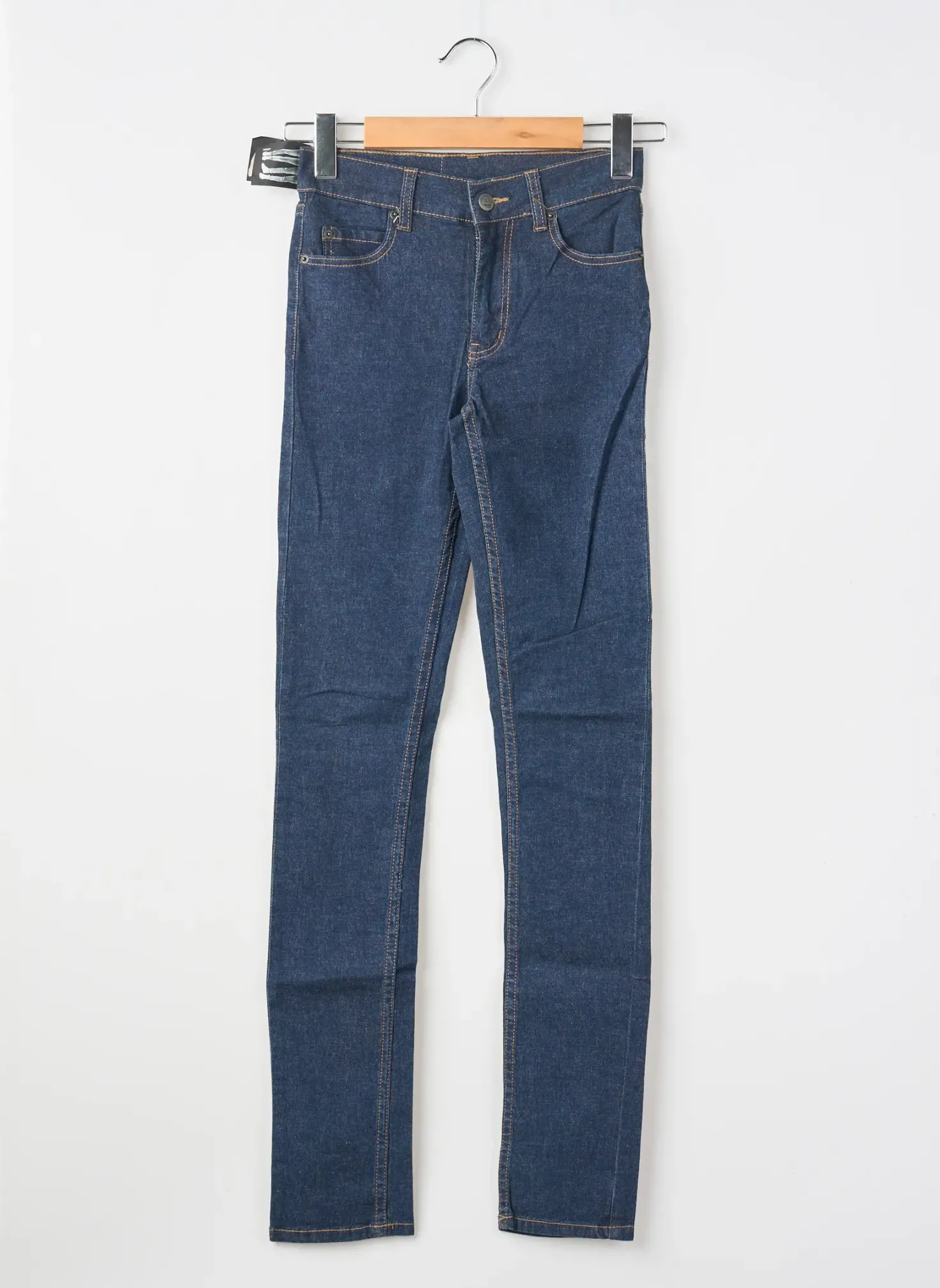 Jeans Coupe Slim Cheap Monday Bleu Taille Normale