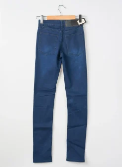 Jeans Coupe Slim Cheap Monday Bleu Taille Normale