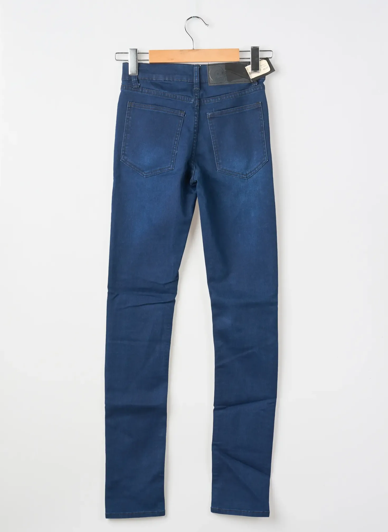 Jeans Coupe Slim Cheap Monday Bleu Taille Normale