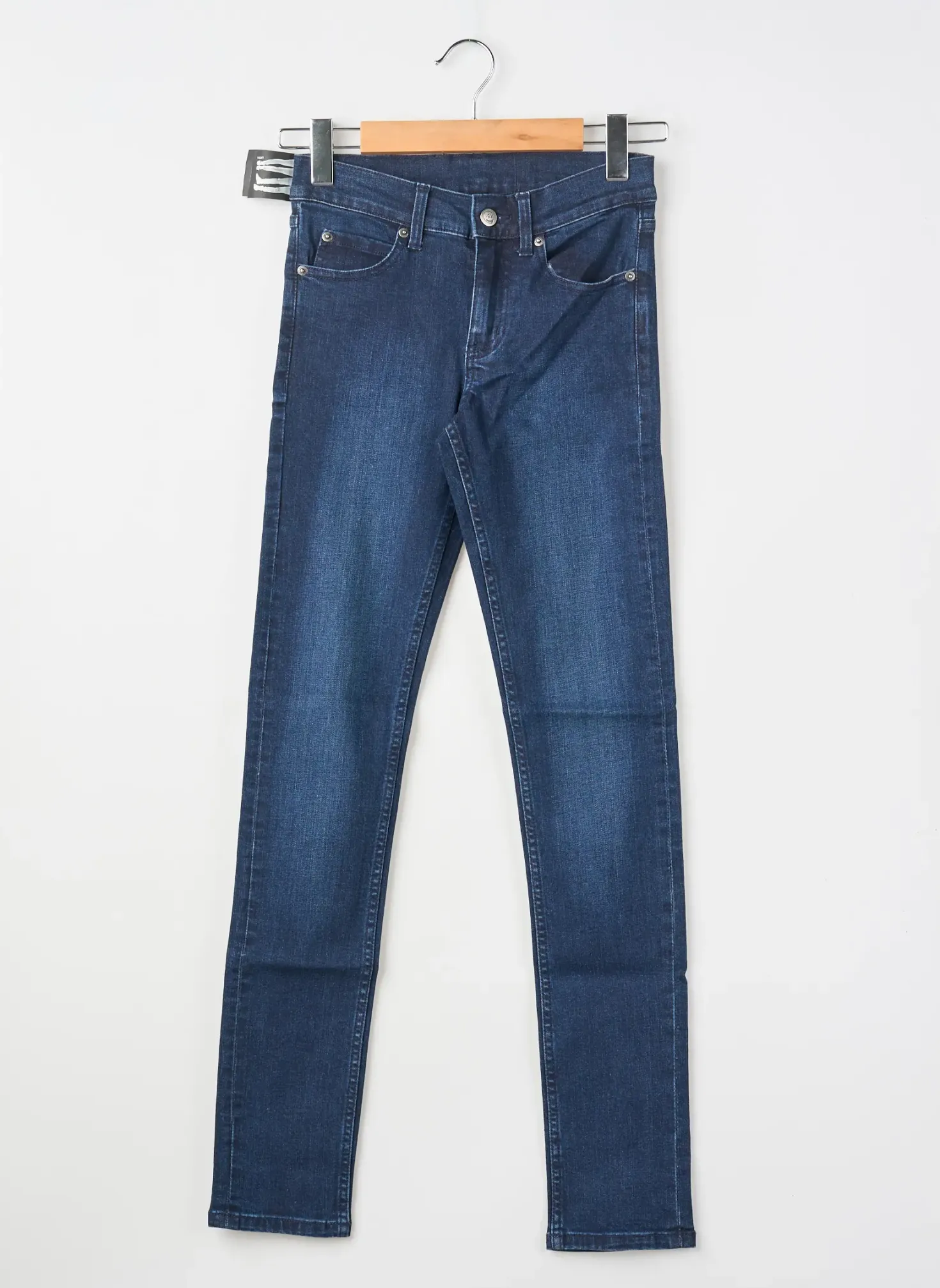 Jeans Coupe Slim Cheap Monday Bleu Taille Normale