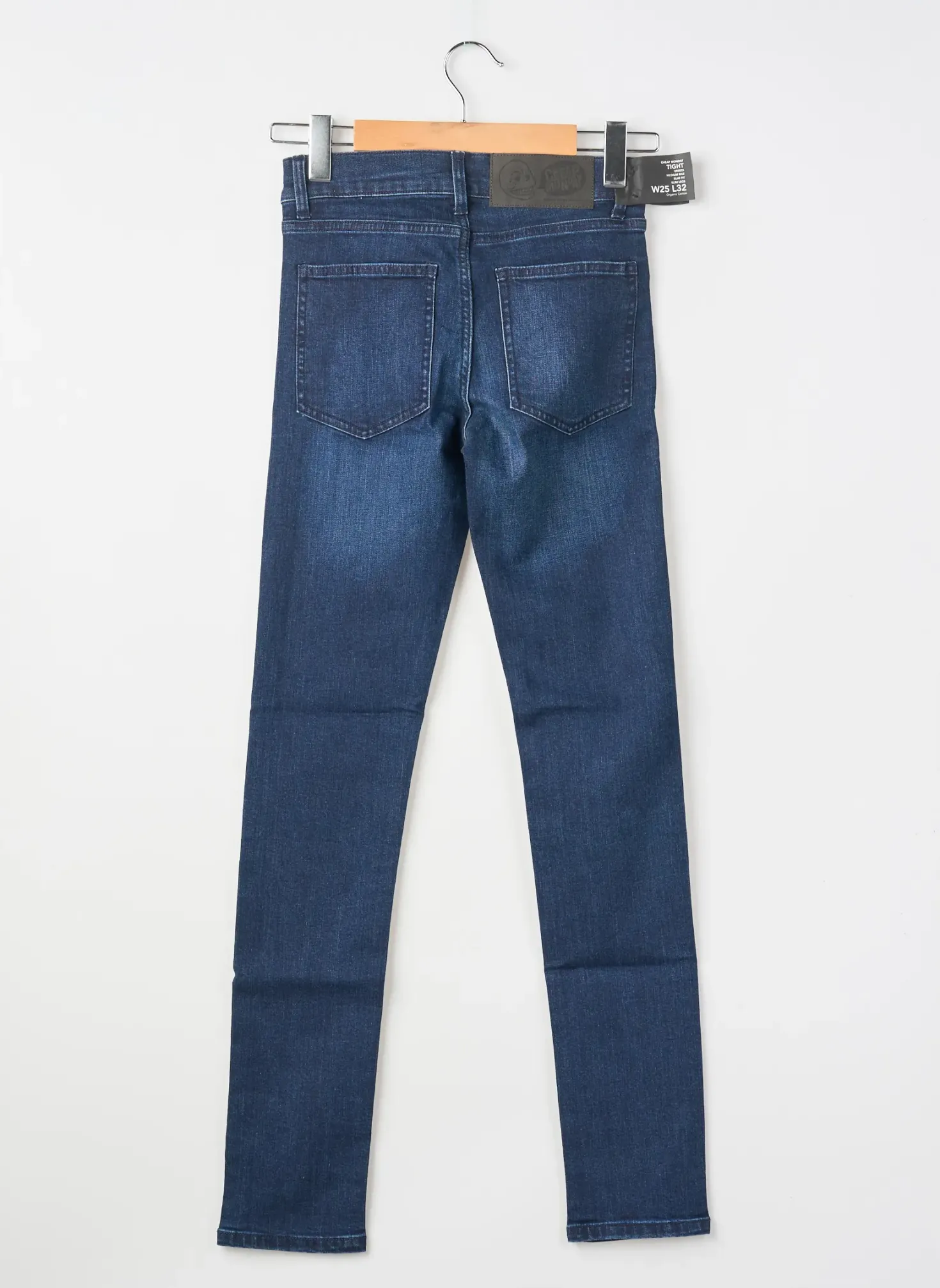 Jeans Coupe Slim Cheap Monday Bleu Taille Normale