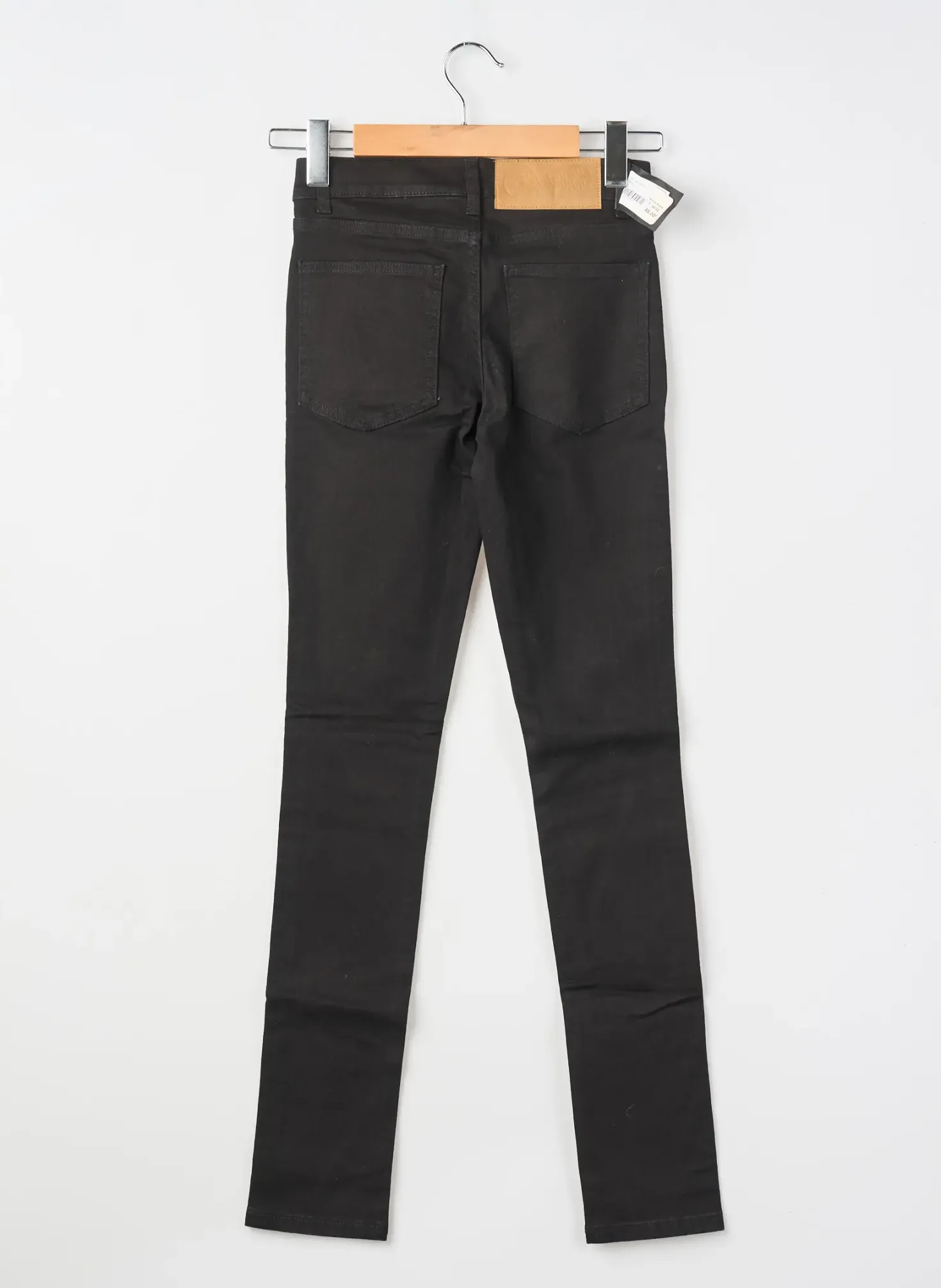 Jeans Coupe Slim Cheap Monday Noir Taille Normale