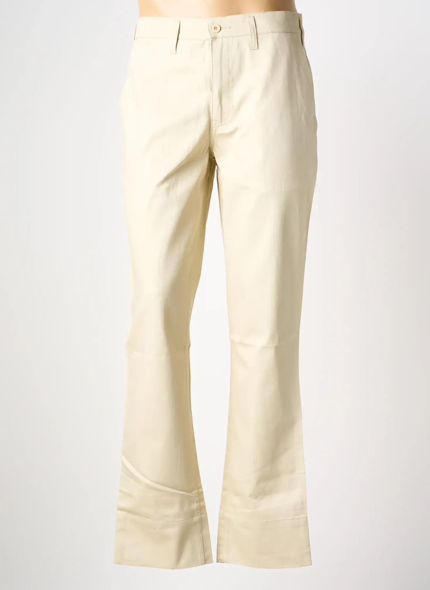 Jeans Coupe Slim Cheap Monday Beige Taille Normale