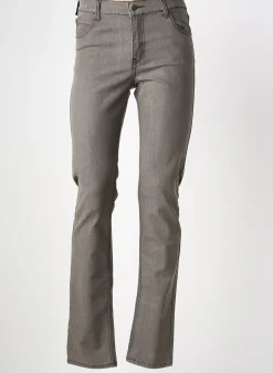 Jeans Coupe Slim Cheap Monday Gris Taille Normale