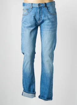 Jeans Coupe Slim Daytona Bleu Taille Normale