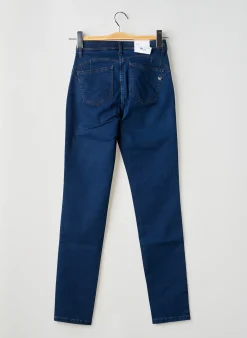 Jeans Coupe Slim East Drive Bleu Taille Normale