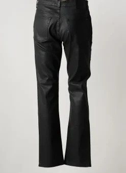 Jeans Coupe Slim Eden Park Noir Taille Normale