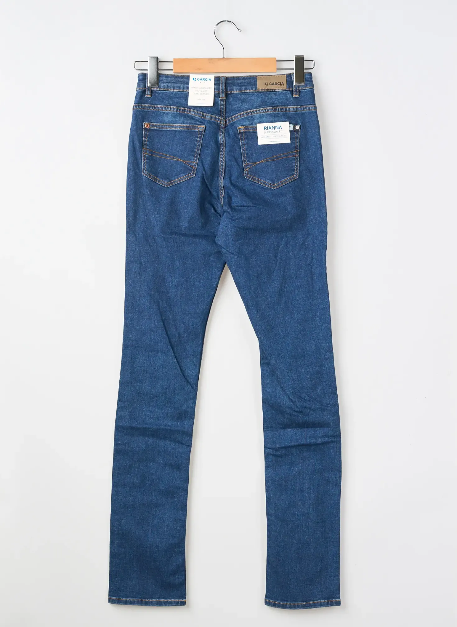 Jeans Coupe Slim Garcia Bleu