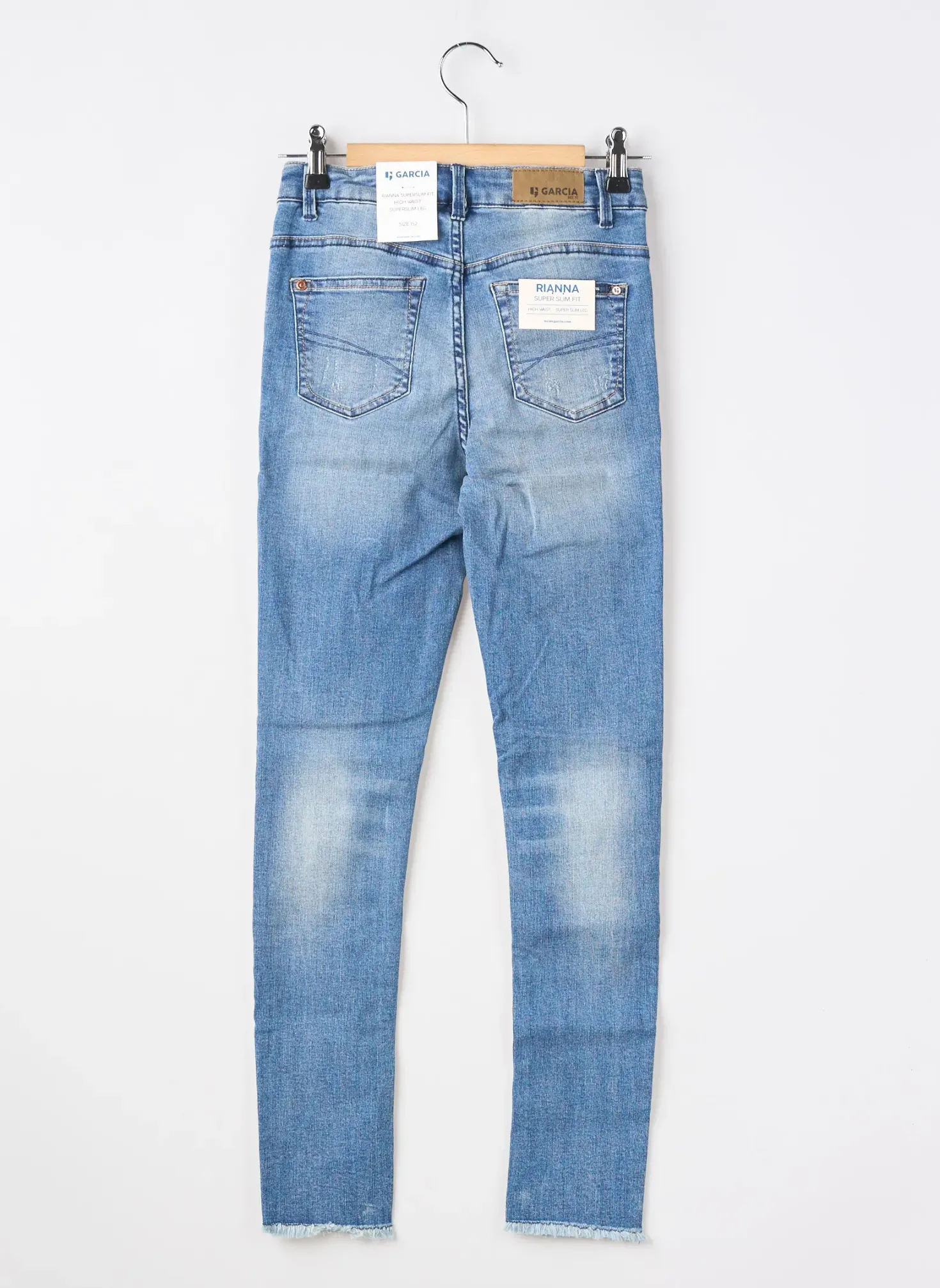 Jeans Coupe Slim Garcia Bleu