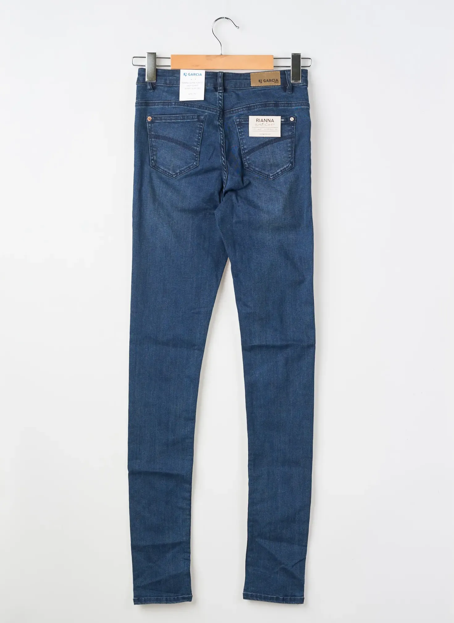Jeans Coupe Slim Garcia Bleu