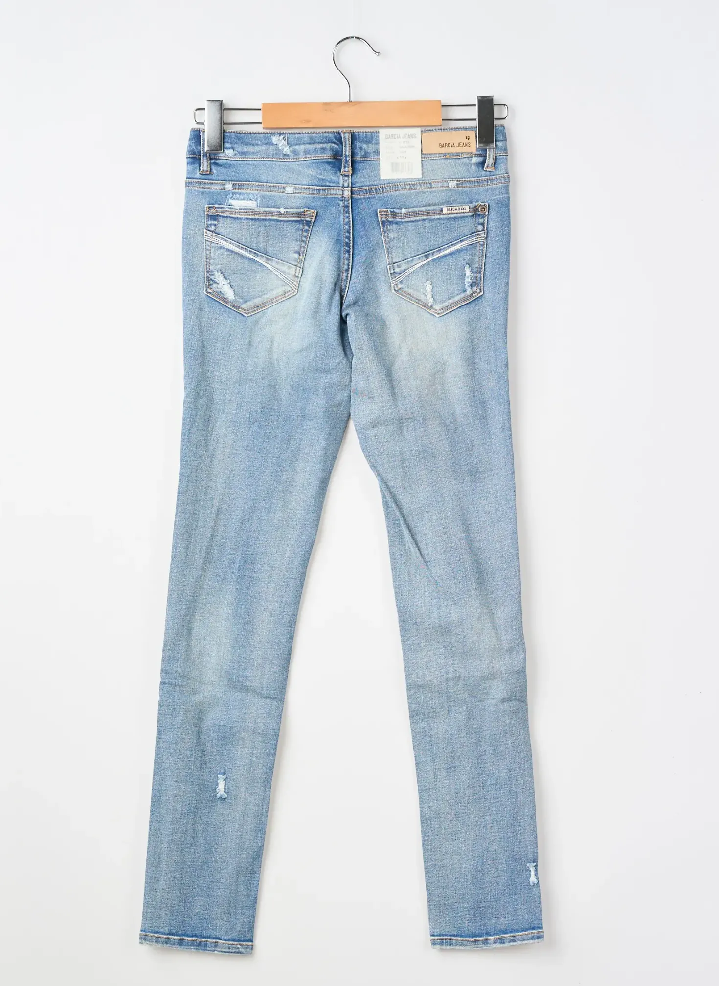 Jeans Coupe Slim Garcia Bleu