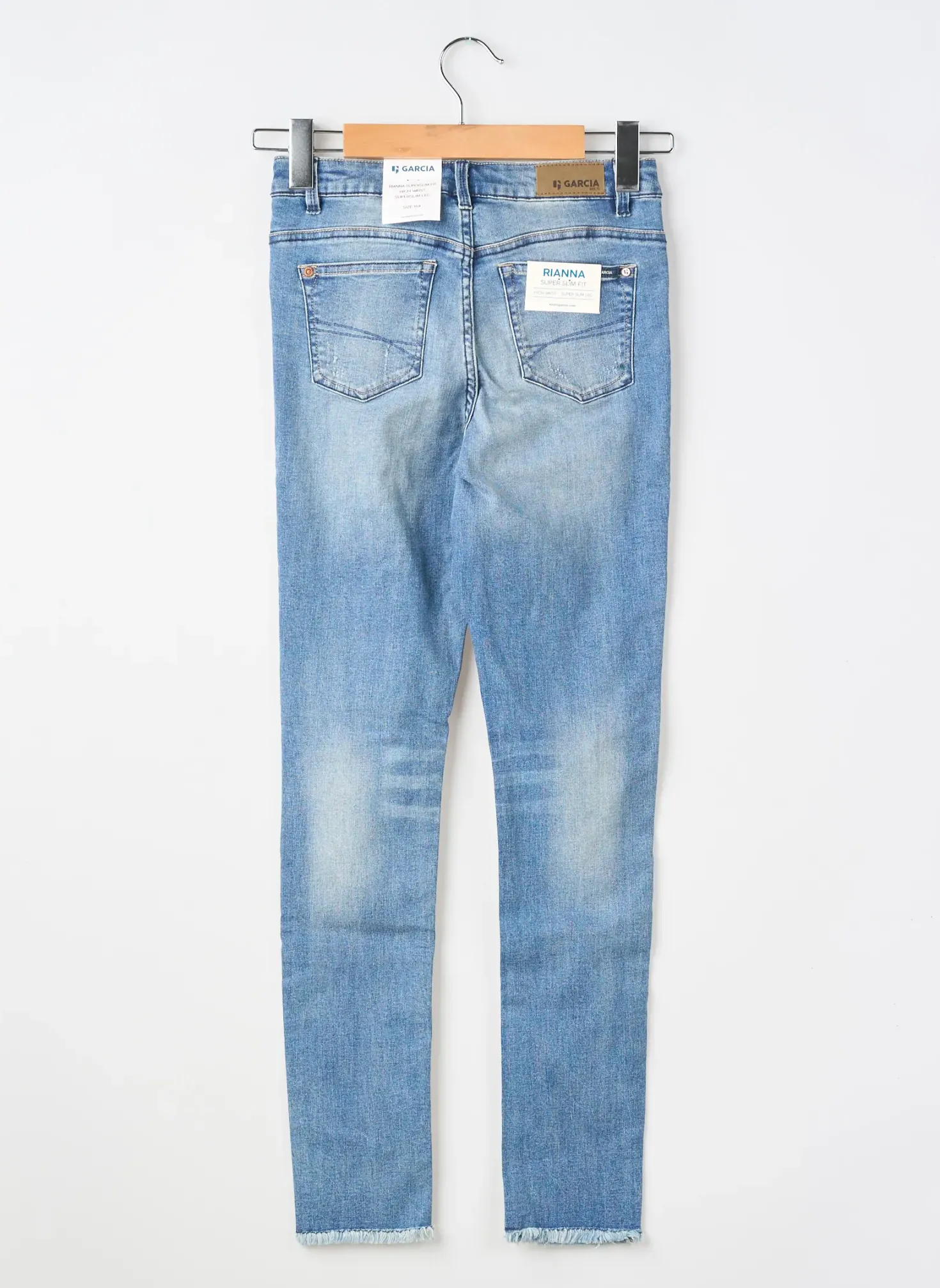 Jeans Coupe Slim Garcia Bleu