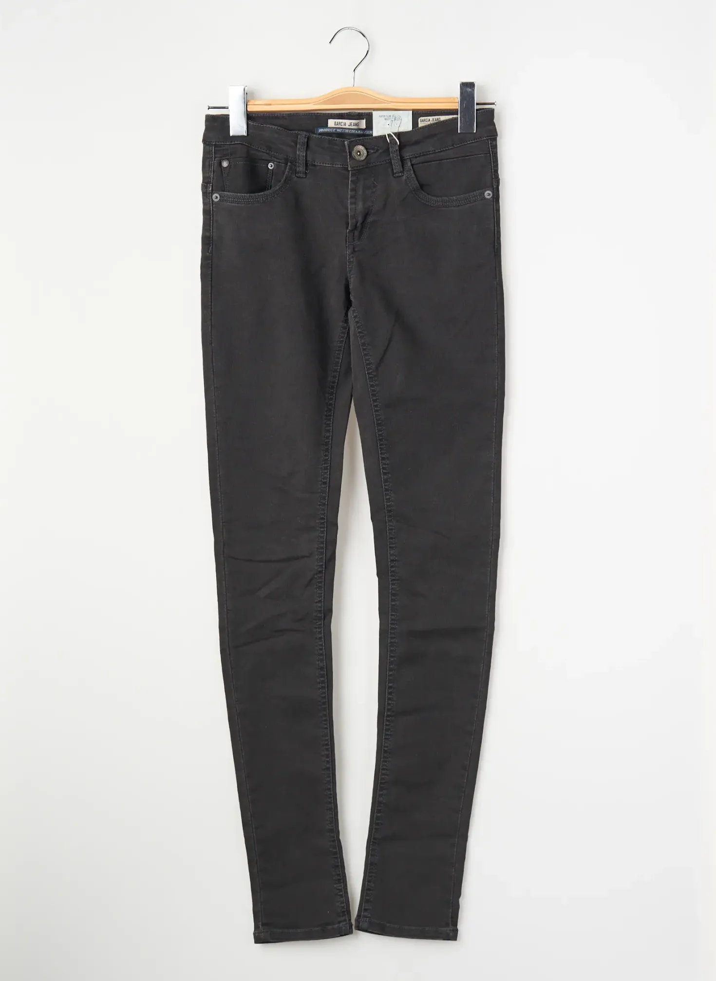 Jeans Coupe Slim Garcia Gris