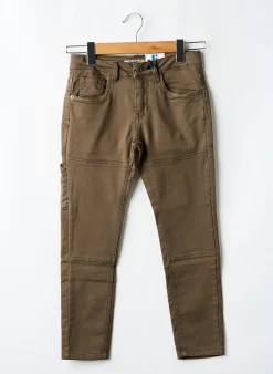 Jeans Coupe Slim Garcia Vert Taille Ajustable